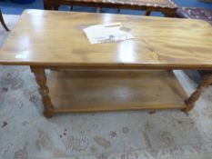 English timbers coffee table in elm