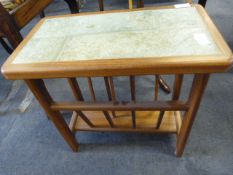 Teak g plan style top magazine rack