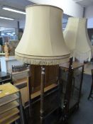 Deco standard lamp with shade