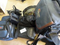 Assorted camera equipment