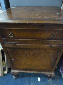 Mahogany bed side cabinet