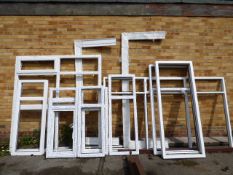 Quantity of Upvc window frames