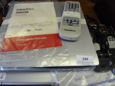 Matsui and a pro-line DVD player