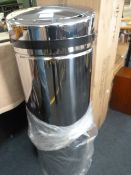 *Polish chrome sensor bin