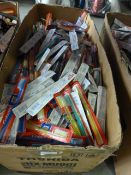 *Box containing a quantity of Colgate toothbrushes