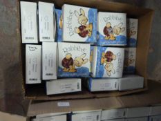 Box containing a large quantity of Rabids baby swimwear (various sizes, shapes, etc)