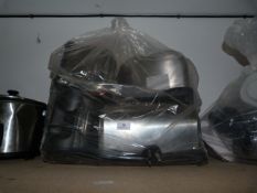 Bag containing assorted toasters