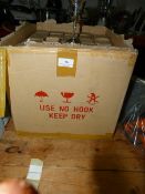 *Box containing assorted goblets