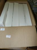 *Box containing a quantity of large knitting needles