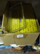 Box containing an assorted quantity of Bosch headlamps