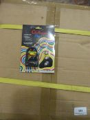 *Box containing a large quantity of Challenger electronic blaster