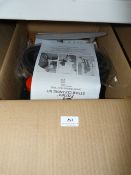 *Box containing a steam cleaning kit