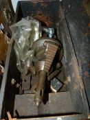 Box containing assorted hub drawer