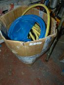 Box containing air lines