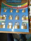 *Large quantity of pad locks and keys