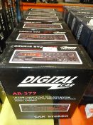 *Six digital car stereos