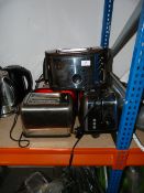 Seven assorted toasters