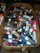 *Box containing a quantity of texere yarns