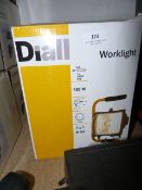 *Two boxed Diall work lights