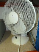 Two desk fans