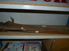 Hedge slasher and pipe lifter