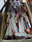 *Box containing a quantity of Colgate toothbrushes