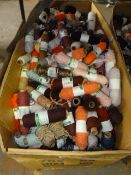 *Box containing a quantity of texere yarns