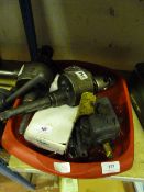 Lathe tools and a pump