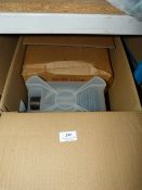 *Box containing a steam cleaning kit