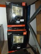 *Three boxed security lights