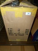 *Box containing a large quantity of velvet ladies gloves