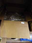 *Box containing assorted Christmas star decorations