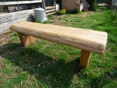 Rustic bench