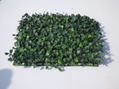 Boxwood hedge tiles, 20 per bag covers approximately 1 by 1.25 meters
