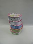 *5 Rolls of Kirkland Ribbon