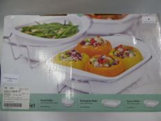 *PORCELAIN BAKEWARE 7PC