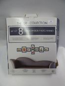 *Set of Eight Shadow Box Photo Frames