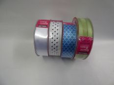 *Four rolls Of Kikland Ribbonj