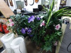 *ARTIFICIAL HANGING BASKET