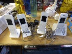 *PANASONIC QUAD DECT WHITE