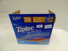 *ZIPLOC FREEZER QUART