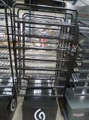 *China glaze display cabinet