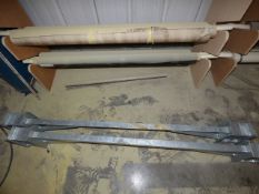 *Two galvanized stands