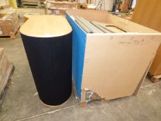 *Pallet containing shop display stand