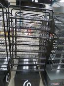 *China glaze display cabinet