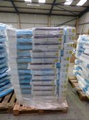 *Pallet Containing Thirteen Cooke and Lewis Durastone Corner Shower Trays 900mm by 900mm by45mm