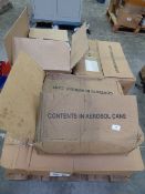*Pallet containing 13 boxes of assorted shoe products including; leather balm,etc