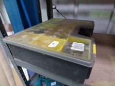 *Stanley Component Box Containing Various Angle Brackets, Etc