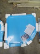 *Cooke and Lewis 900mm by 900mm by 45mm deep Durastone Corner Shower Tray