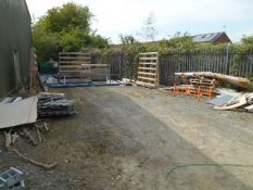 *Roof offcuts, glass and other pallets, etc (NOT roller door)
